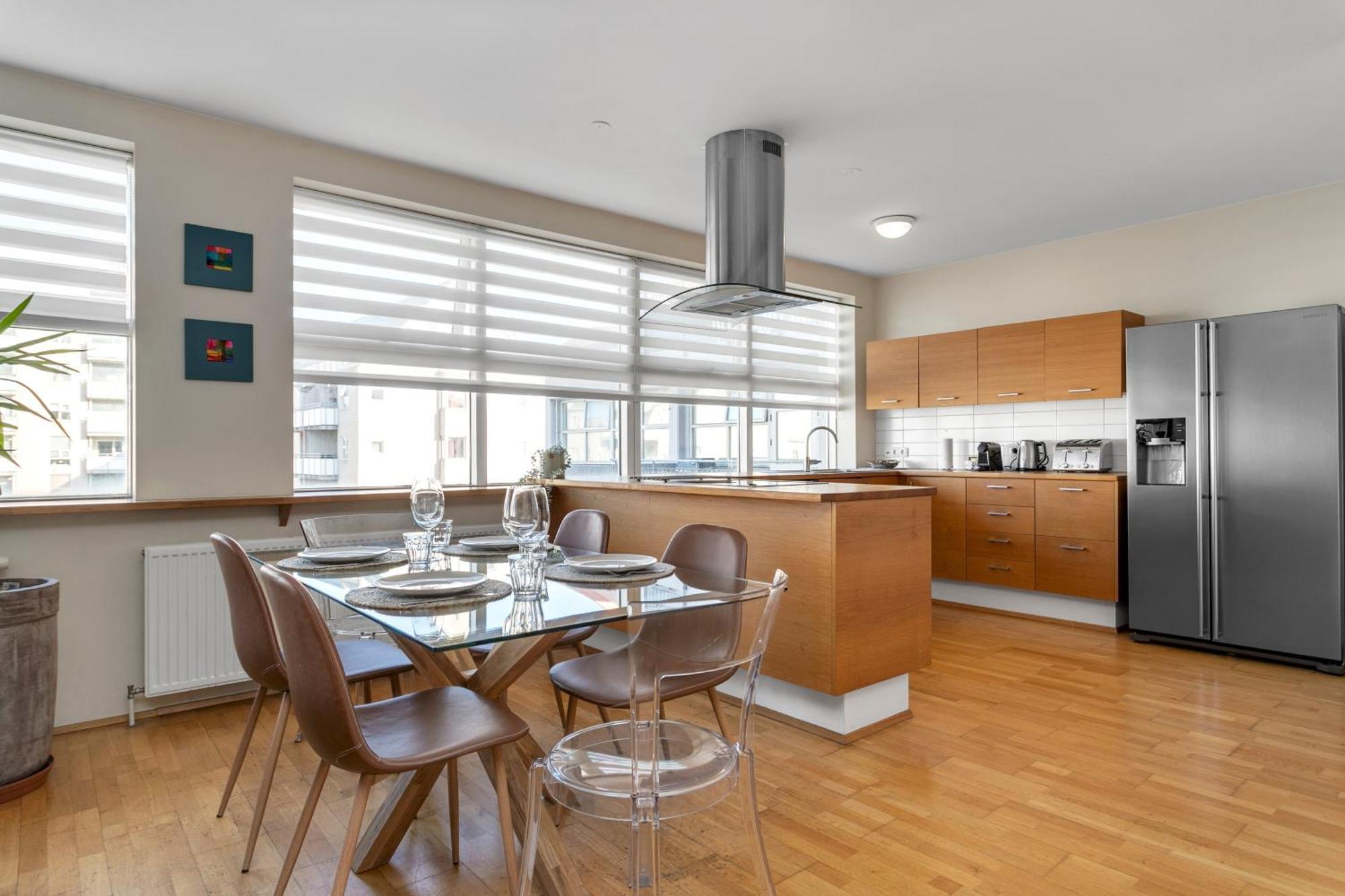 Baldursbra Apartment Hverfisgata ريكيافيك المظهر الخارجي الصورة